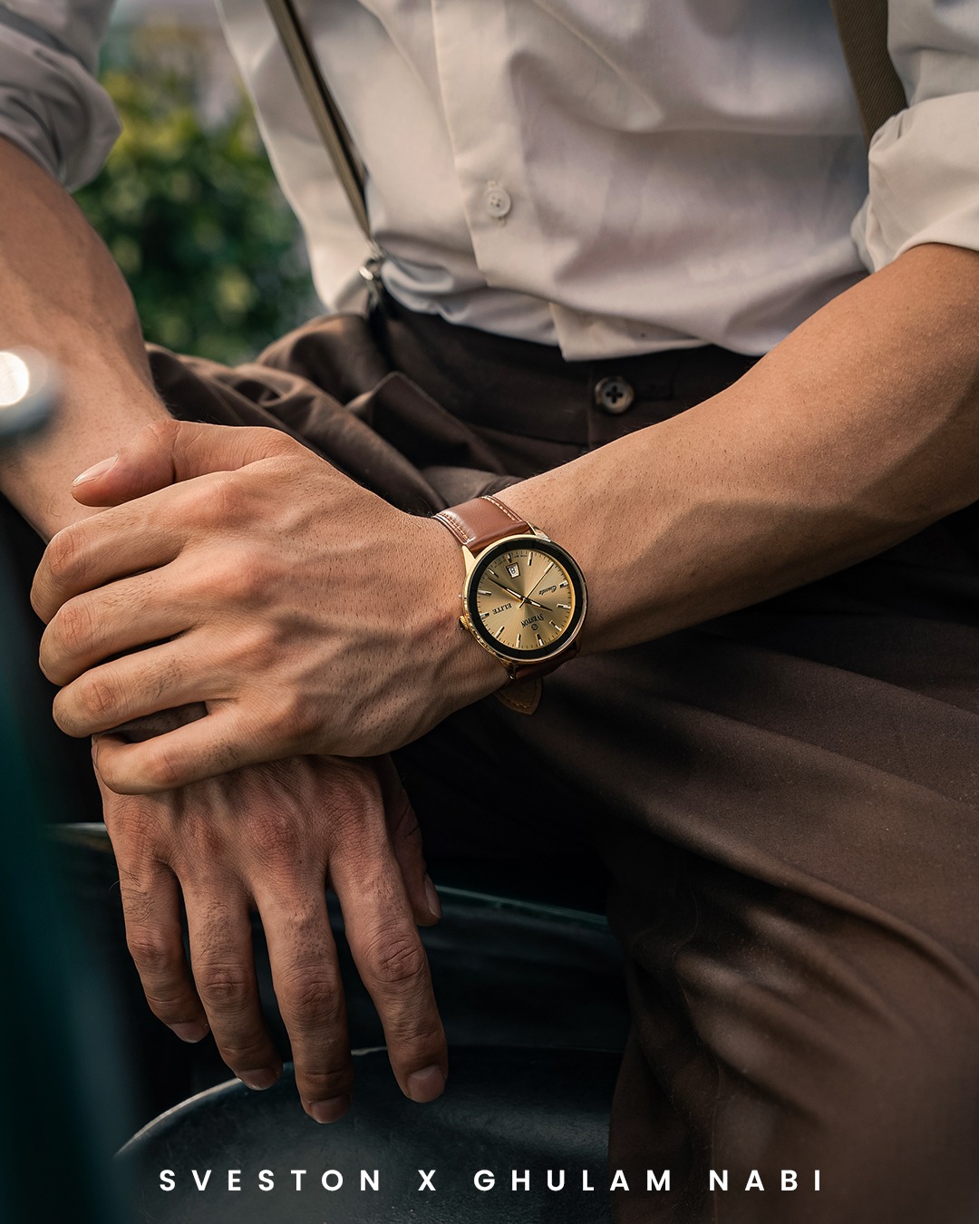 Sveston London watch editorial