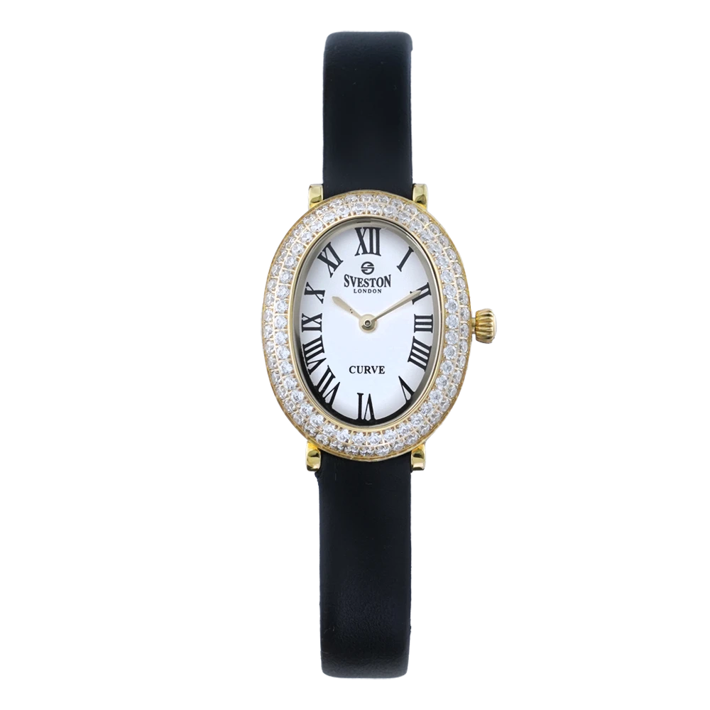 Sveston London CURVE White watch