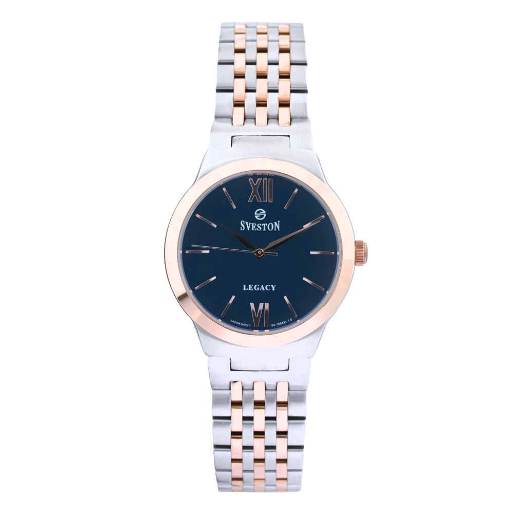 Sveston SV-19048 — Rose / Blue · Stainless Steel
