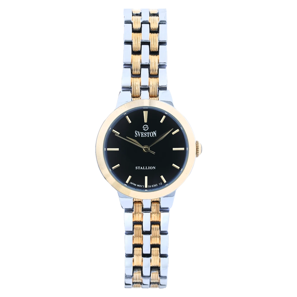Sveston Stallion — Gold / Black · Stainless Steel