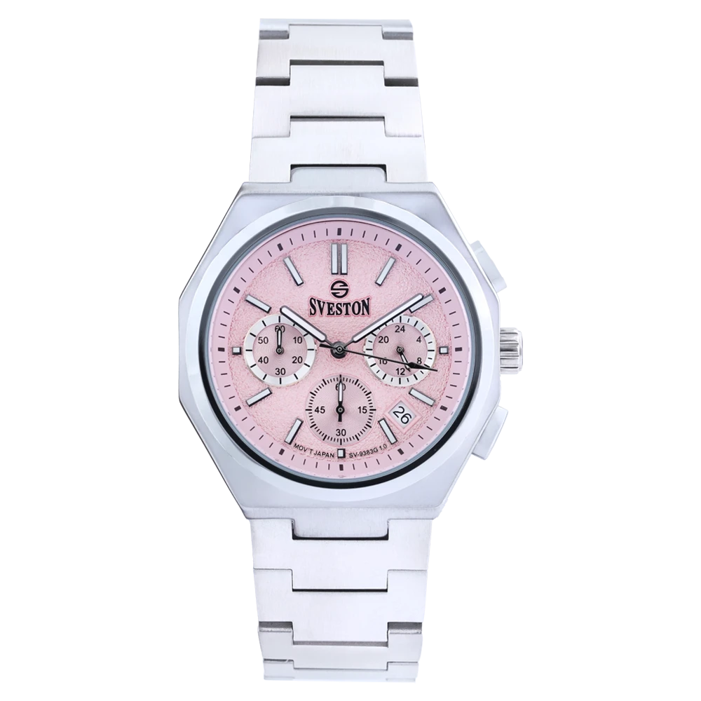 Sveston Chrono 1.0 Pink watch