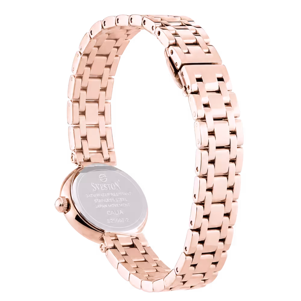 Sveston London CALIA Women's White Dial Watch - Dial Close-Up