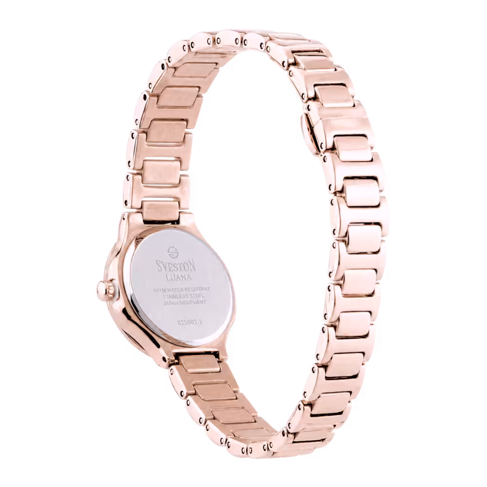 Sveston London LUANA Women's White Dial Watch - Dial Close-Up
