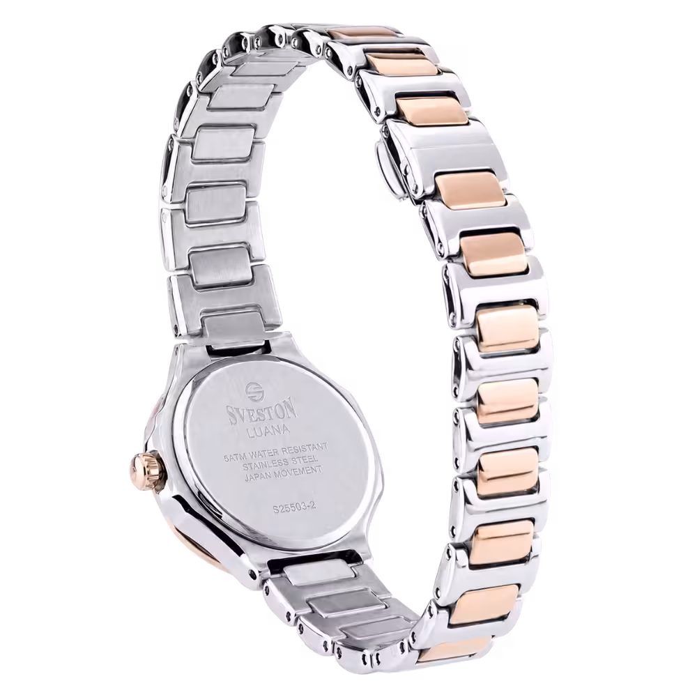 Sveston London LUANA Women's Green Dial Watch - Dial Close-Up