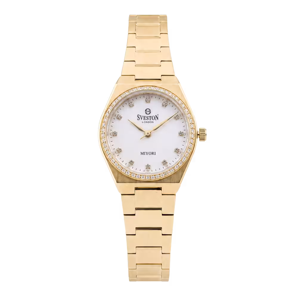 Sveston London MIYORI — Gold / White · Stainless Steel