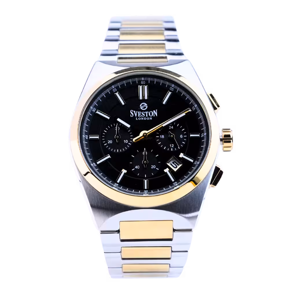 Sveston London RAPTOR Men's Dark Blue Dial Watch - Dial Close-Up