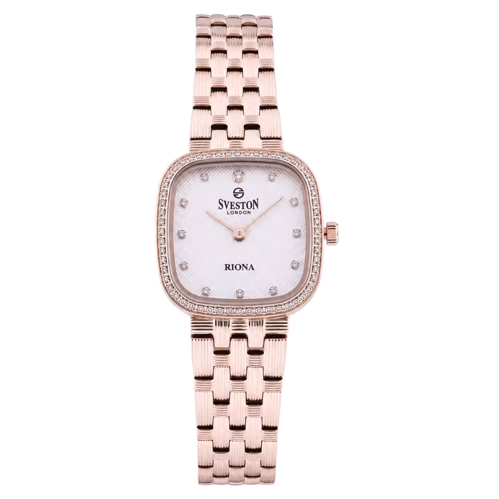 Sveston London RIONA Women's White Dial Watch - Front / Main View