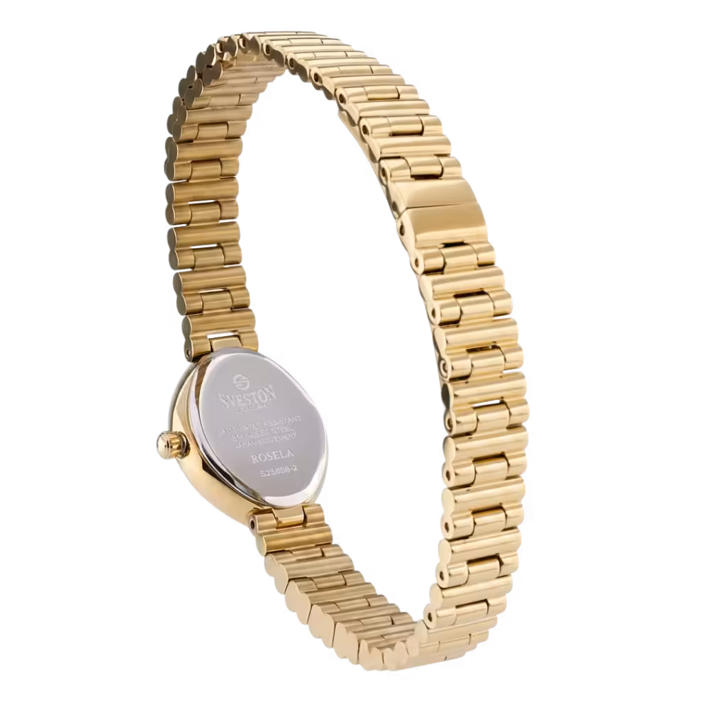 Sveston London Rosela Women's White Dial Watch - Dial Close-Up