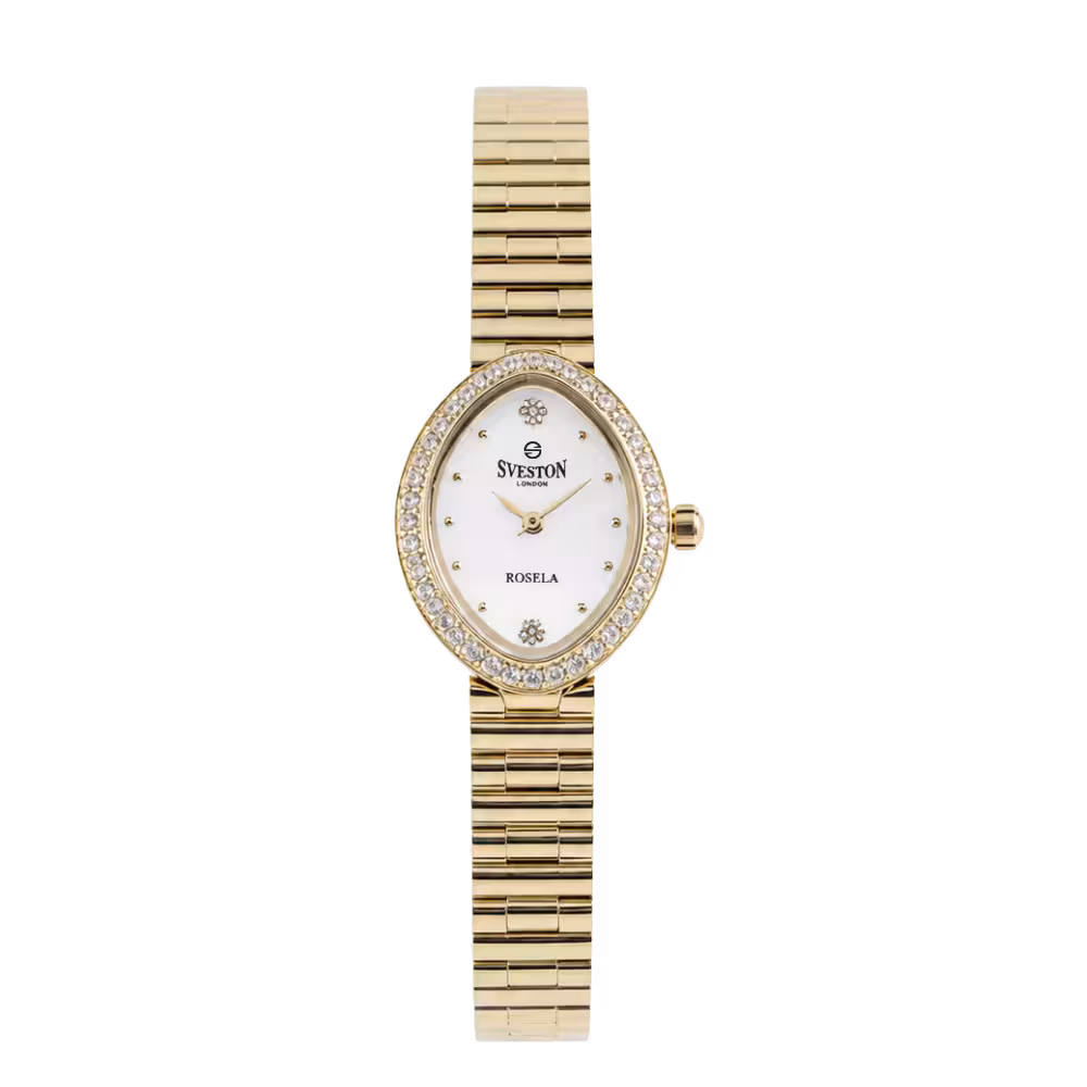 Sveston London Rosela — Gold / White · Stainles Steel
