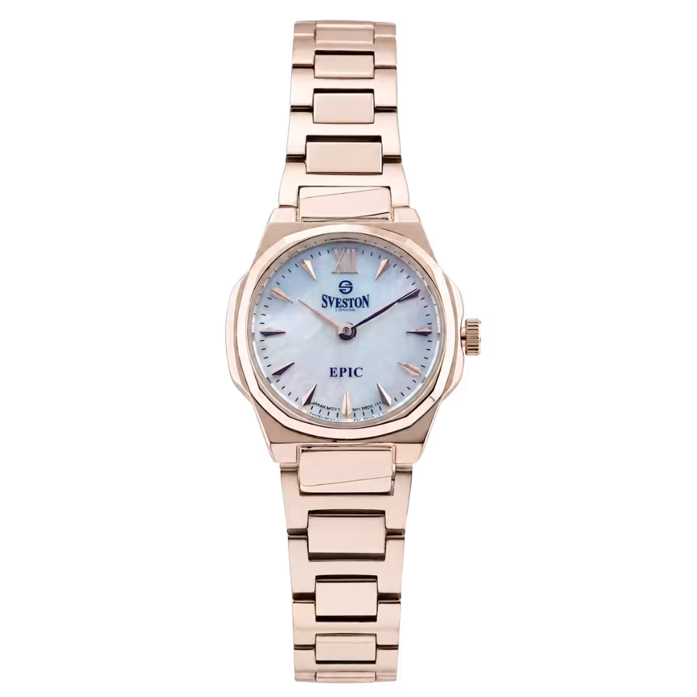 Sveston EPIC Women's White Dial Watch - Front / Main View