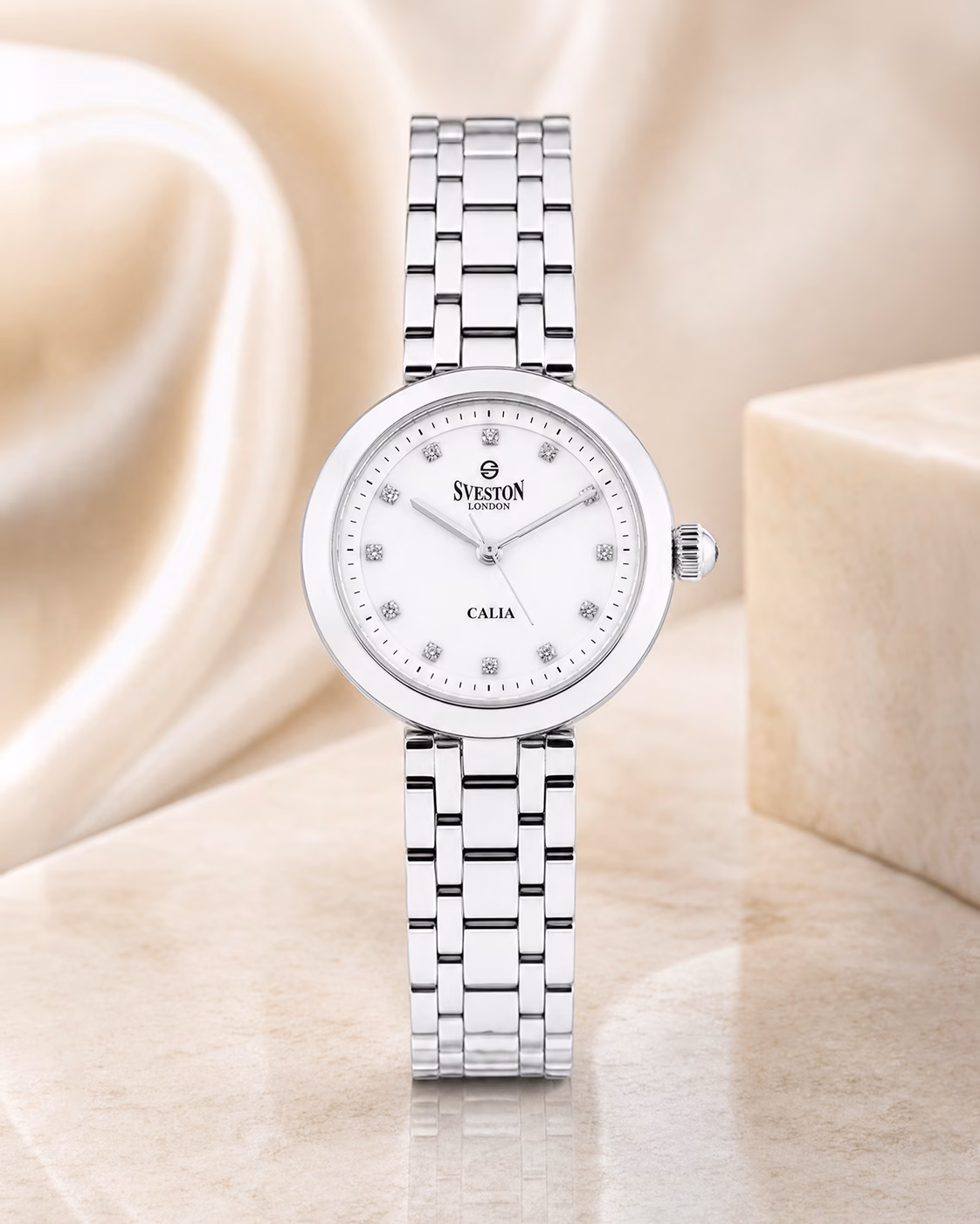 Sveston London CALIA White watch