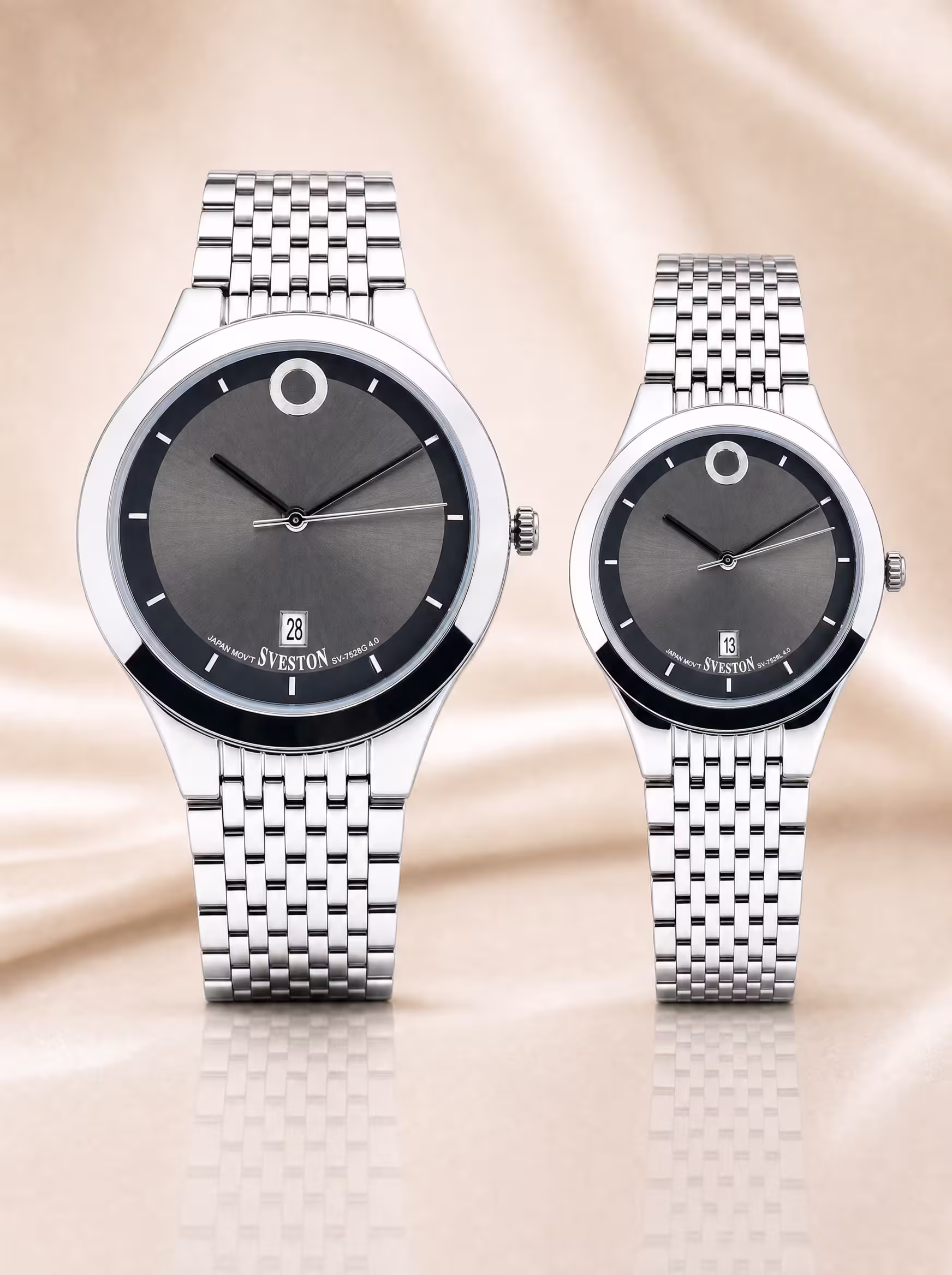 Sveston ELAGANT COUPLE Gray watch