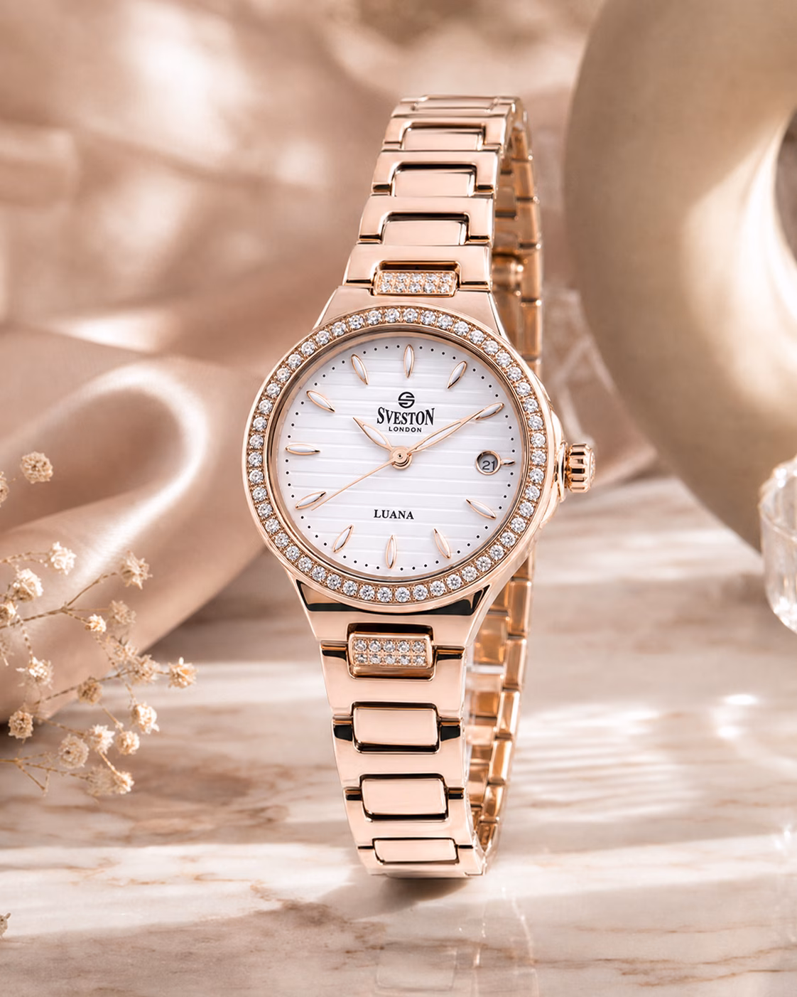 Sveston London LUANA White watch