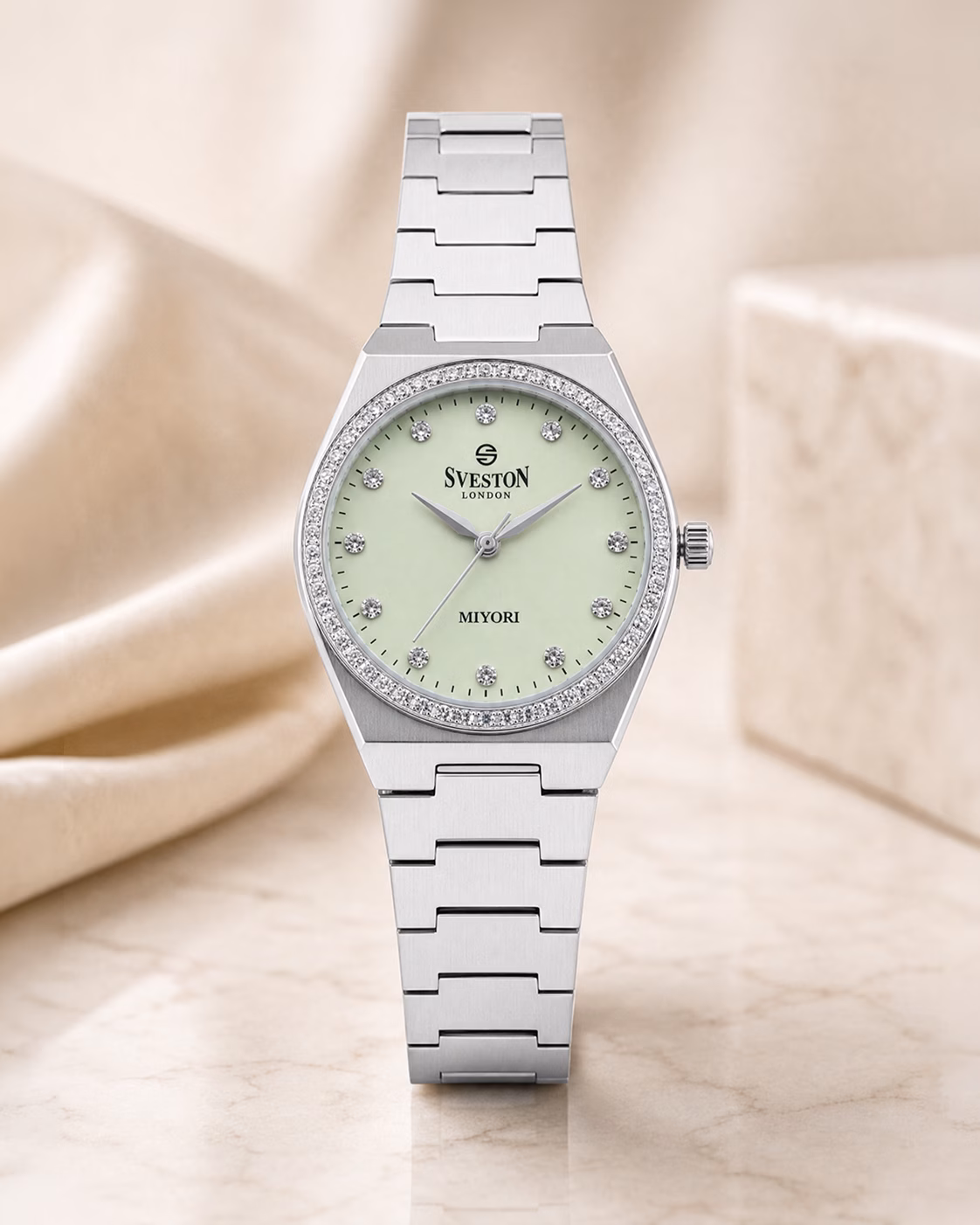 Sveston London MIYORI Light Green watch