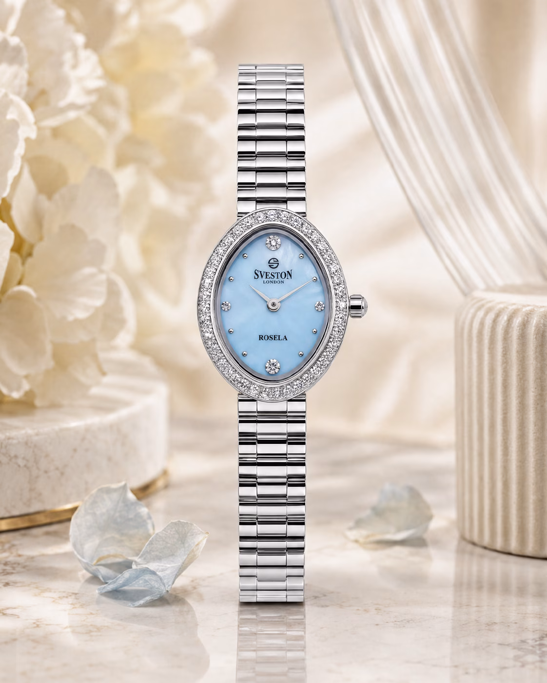 Sveston London Rosela Cyan watch